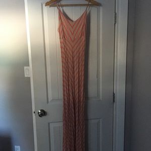 Pink Rose maxi dress